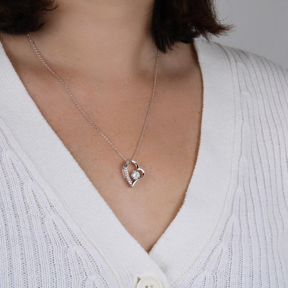 Forever My Daughter Forever Love Necklace Gift from Dad