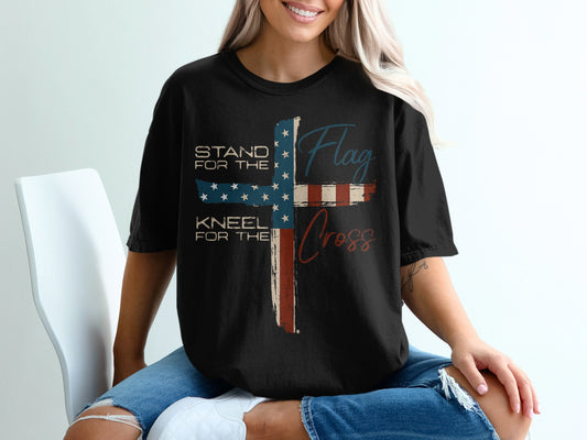 Stand For The Flag Kneel For The Cross product type