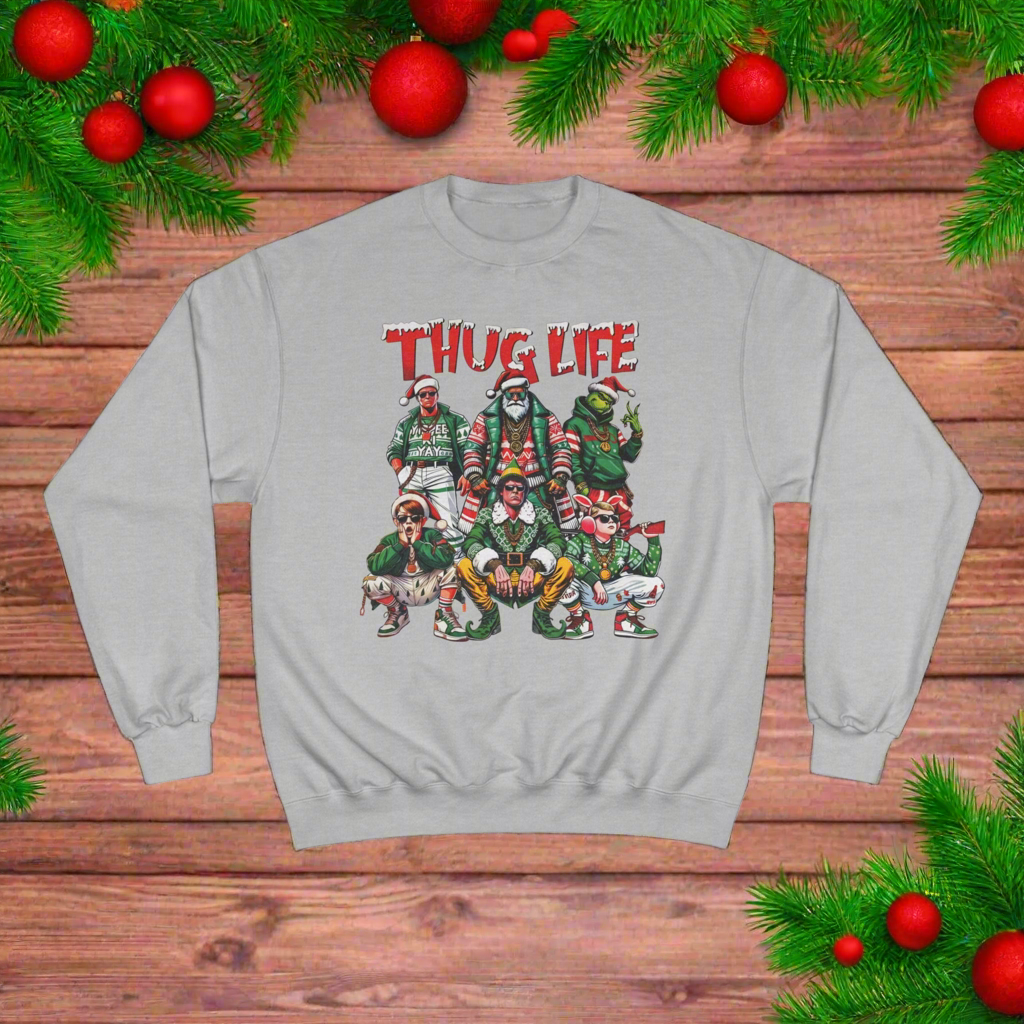 Thug Life: Christmas Legends Champion Sweatshirt