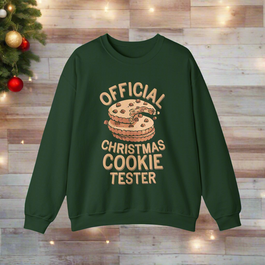 Official Christmas Cookie Tester Sweatshirt