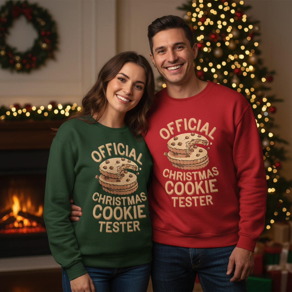 Official Christmas Cookie Tester Sweatshirt