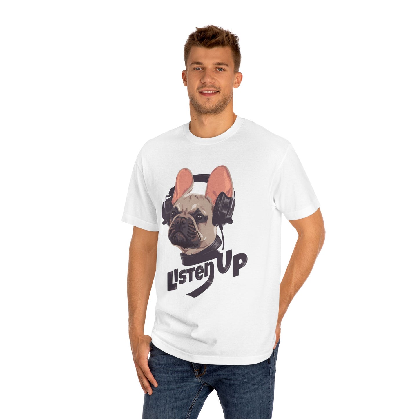 Listen Up Graphic Unisex Classic Tee