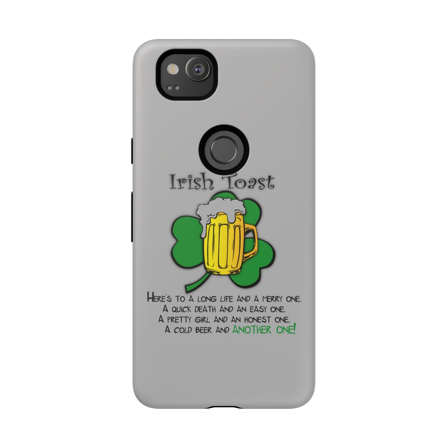 Irish Toast Beer Mug Phone Case - Tough, Fun, St. Patrick's Day Gift