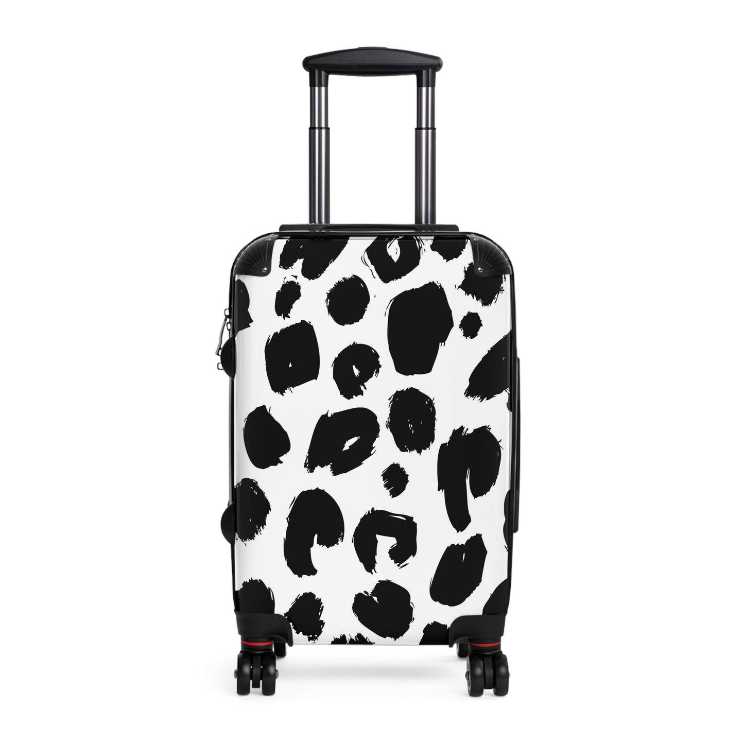 Stylish Leopard Print Suitcase - Durable Travel Luggage for Trendsetters