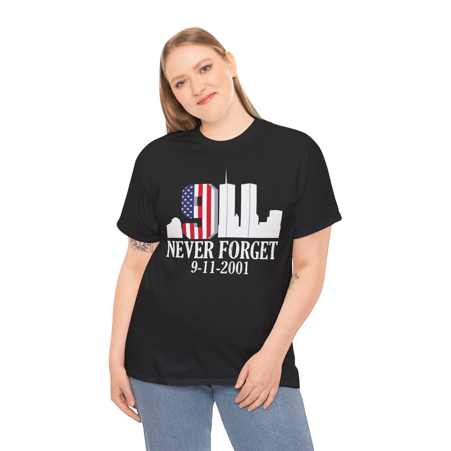 911 Never Forget Unisex Heavy Cotton Tee, Commemorative T-Shirt, September 11th Remembrance, Memorial Day Apparel, Patriot's Day Tee, [...]
