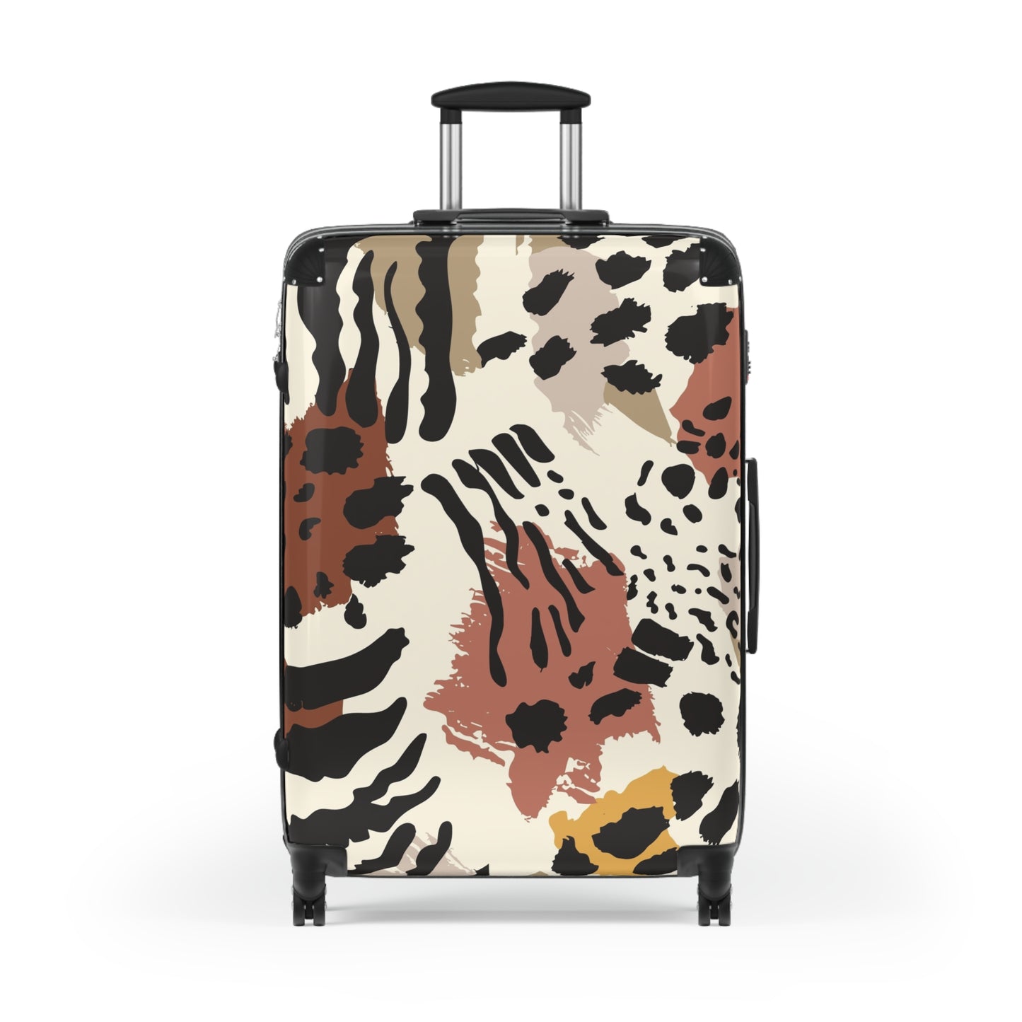 Trendy Animal Print Suitcase - Stylish Travel Luggage for Adventurers