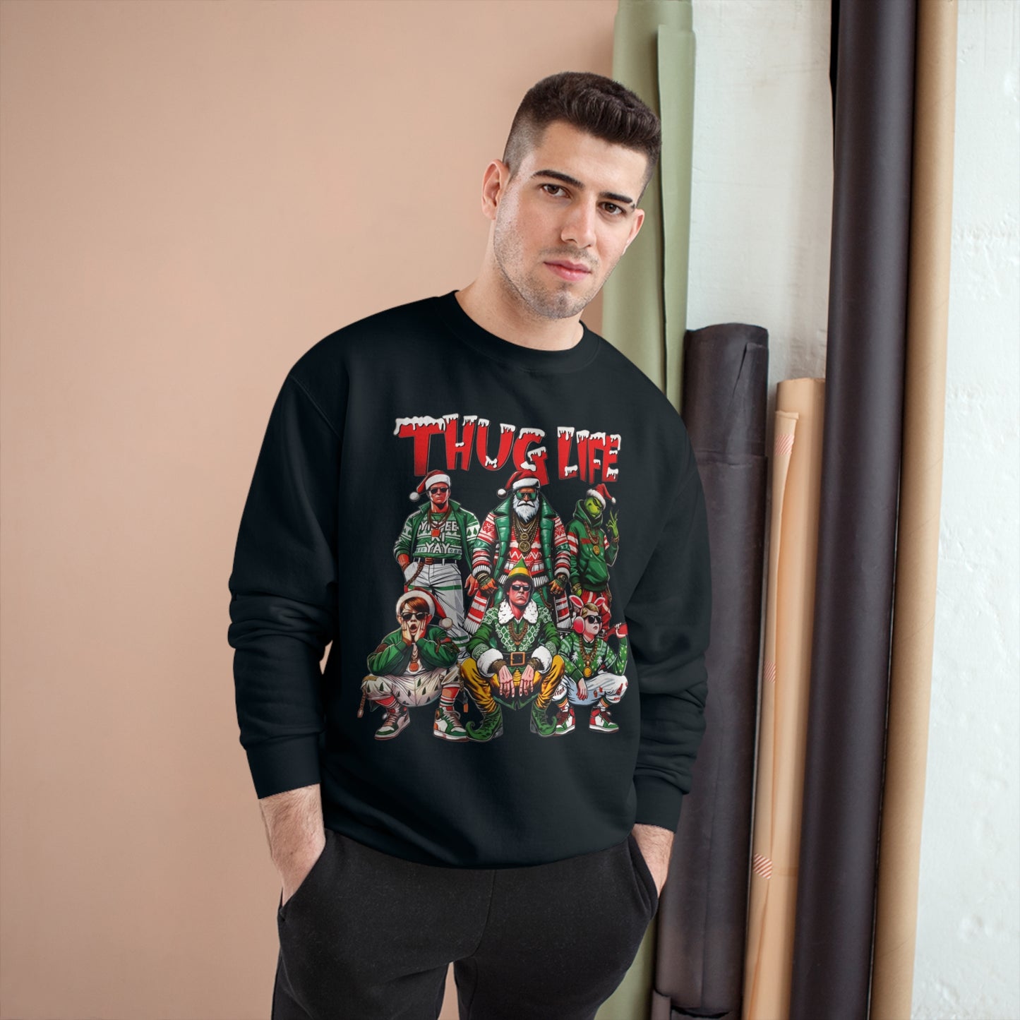Thug Life: Christmas Legends Champion Sweatshirt