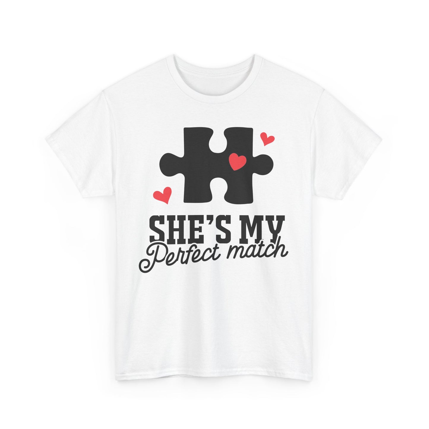 She's My Perfect Match Matching Valentines Day Shirt