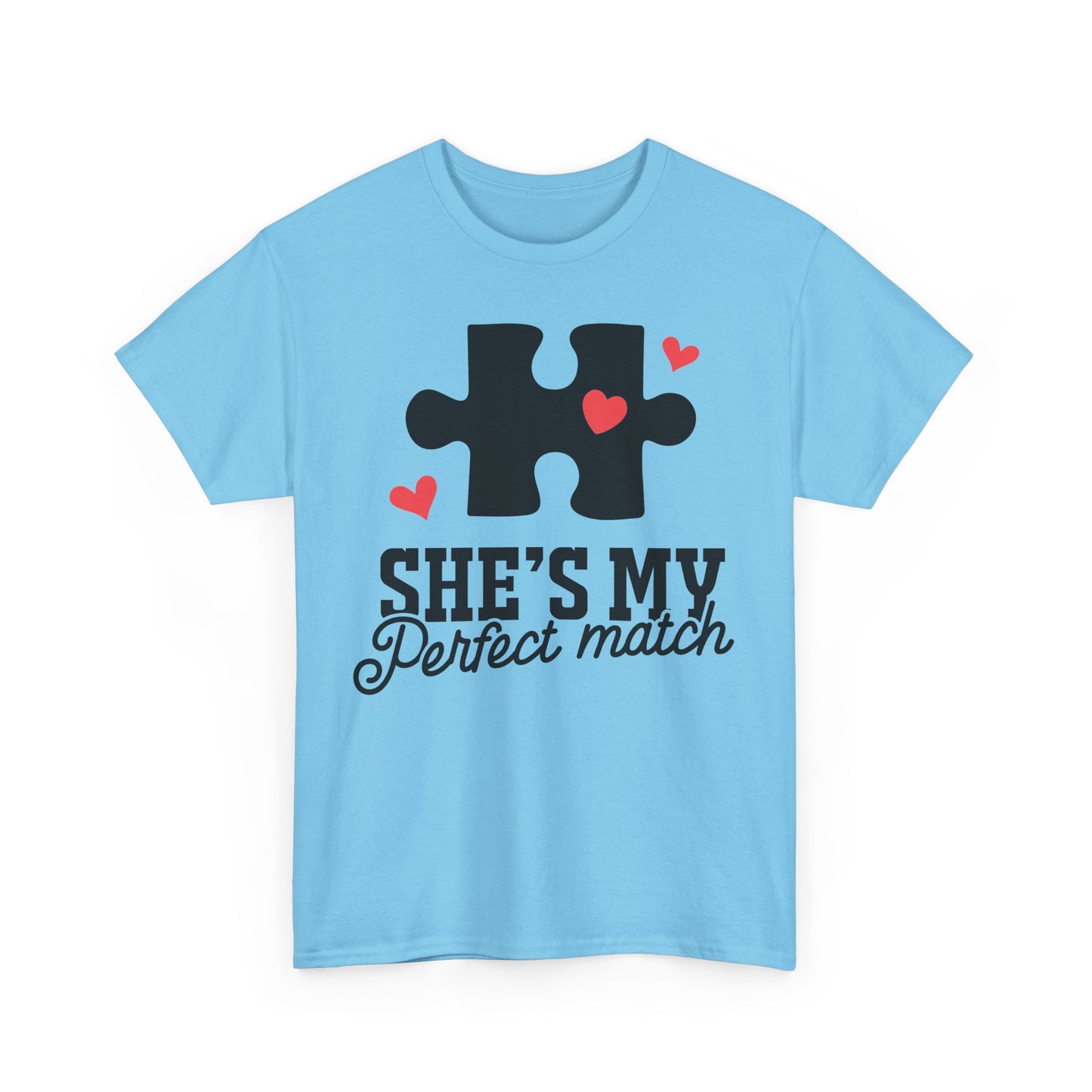 She's My Perfect Match Matching Valentines Day Shirt