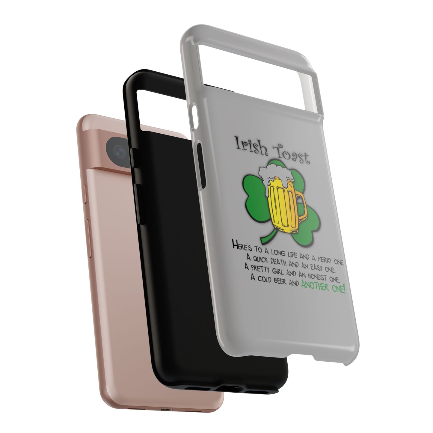 Irish Toast Beer Mug Phone Case - Tough, Fun, St. Patrick's Day Gift