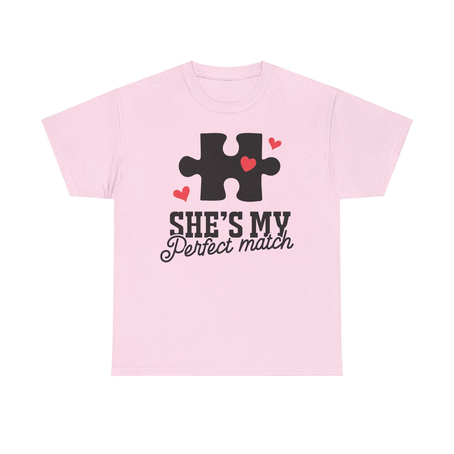 She's My Perfect Match Matching Valentines Day Shirt