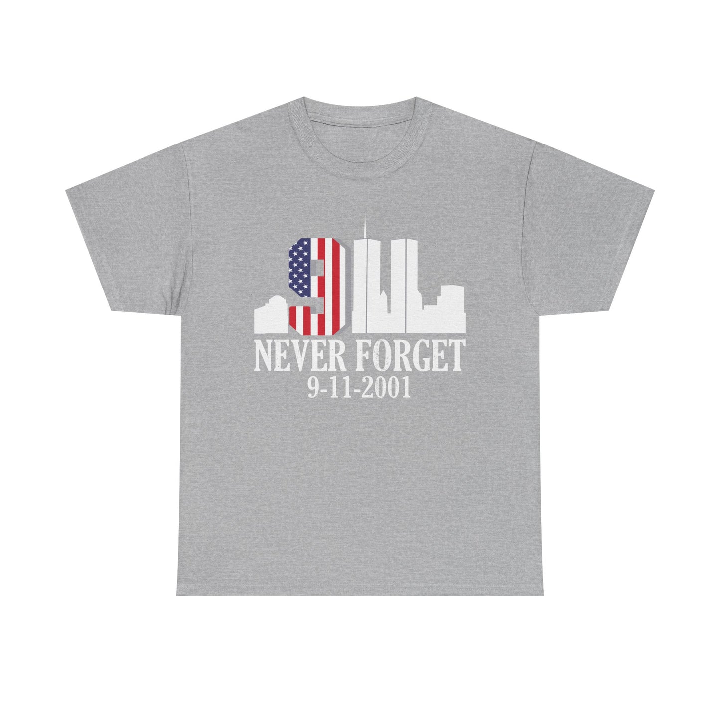 911 Never Forget Unisex Heavy Cotton Tee, Commemorative T-Shirt, September 11th Remembrance, Memorial Day Apparel, Patriot's Day Tee, [...]