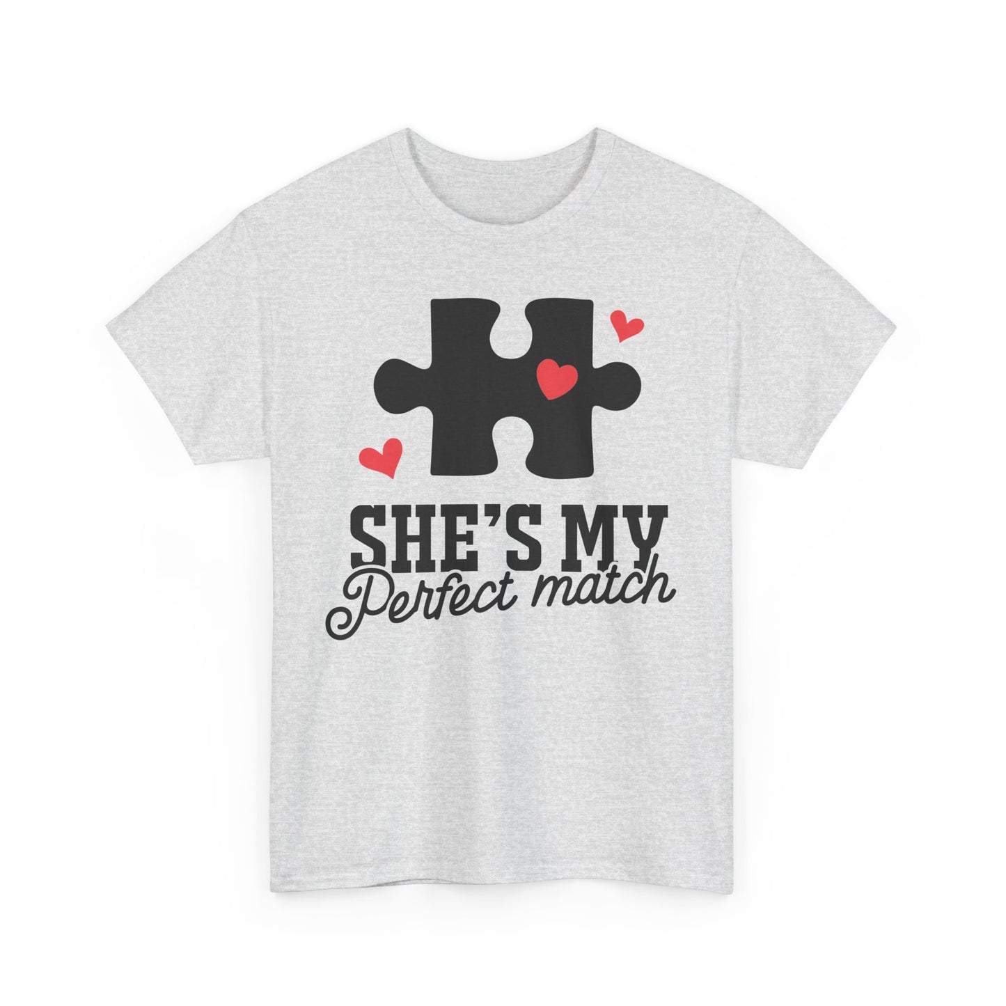 She's My Perfect Match Matching Valentines Day Shirt