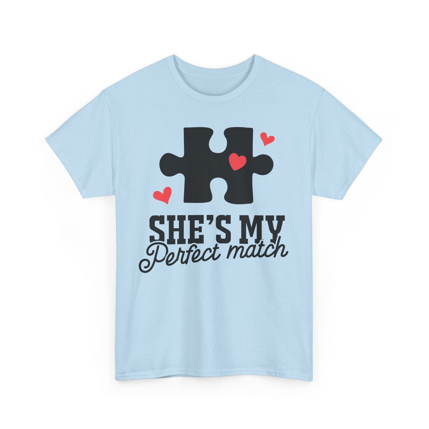She's My Perfect Match Matching Valentines Day Shirt