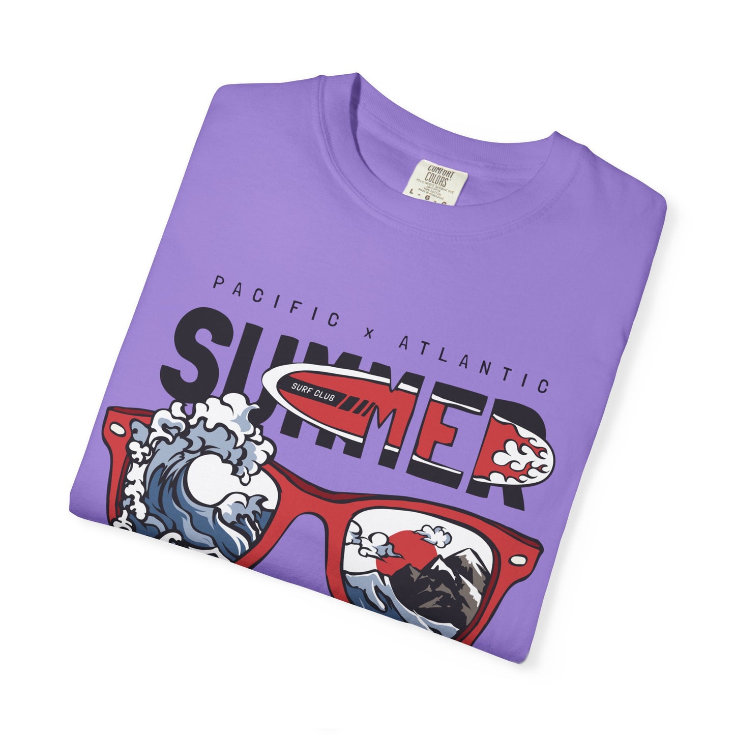 Summer Beach Crew T-Shirt | Graphic Tee, Beachwear, Vacation Shirt, Summer Gift, Unisex Apparel