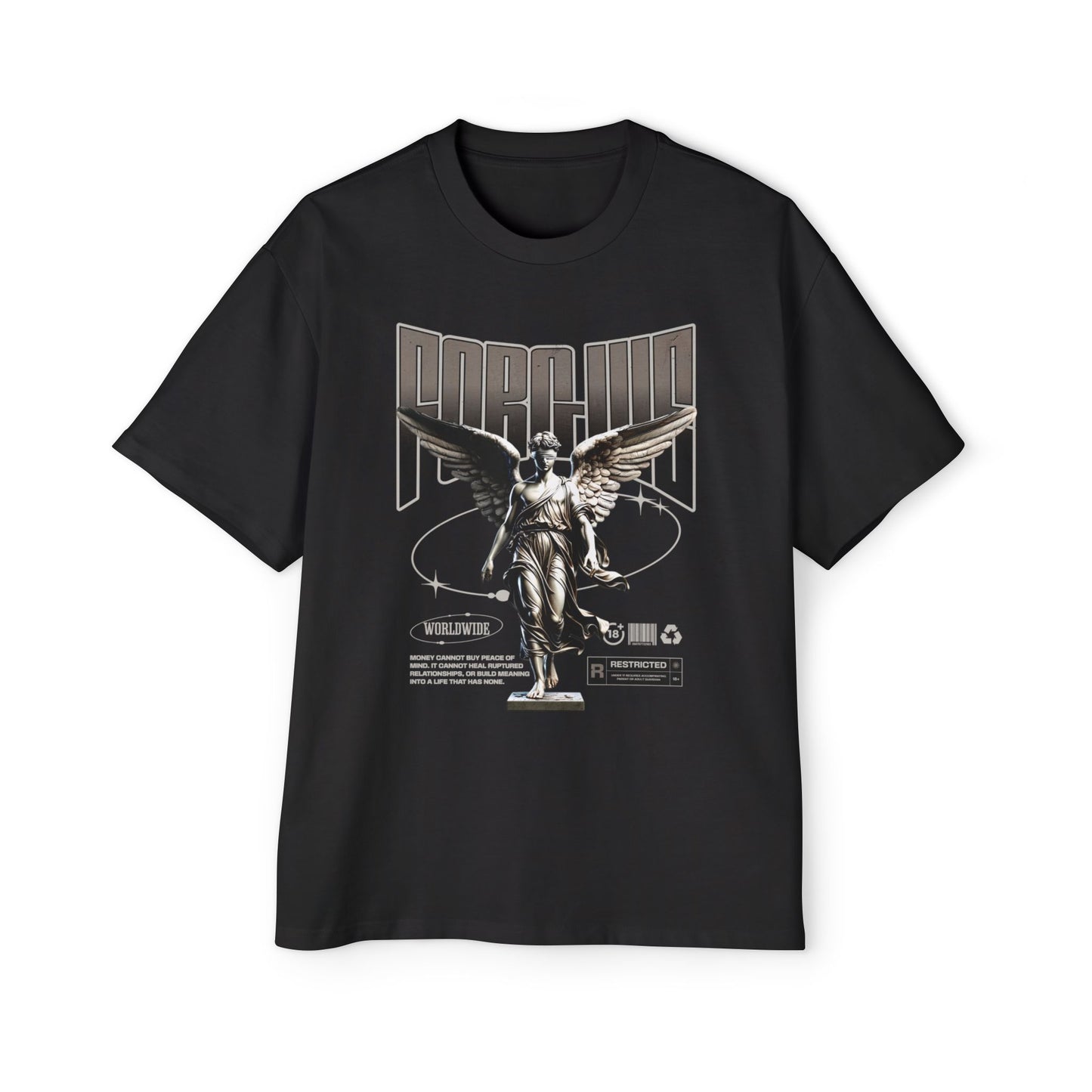 Forgive Graphic Men's Heavy Oversized Tee