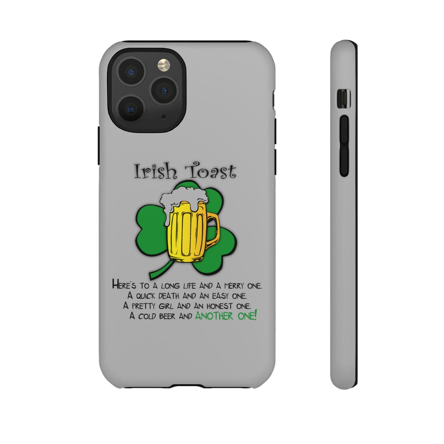 Irish Toast Beer Mug Phone Case - Tough, Fun, St. Patrick's Day Gift