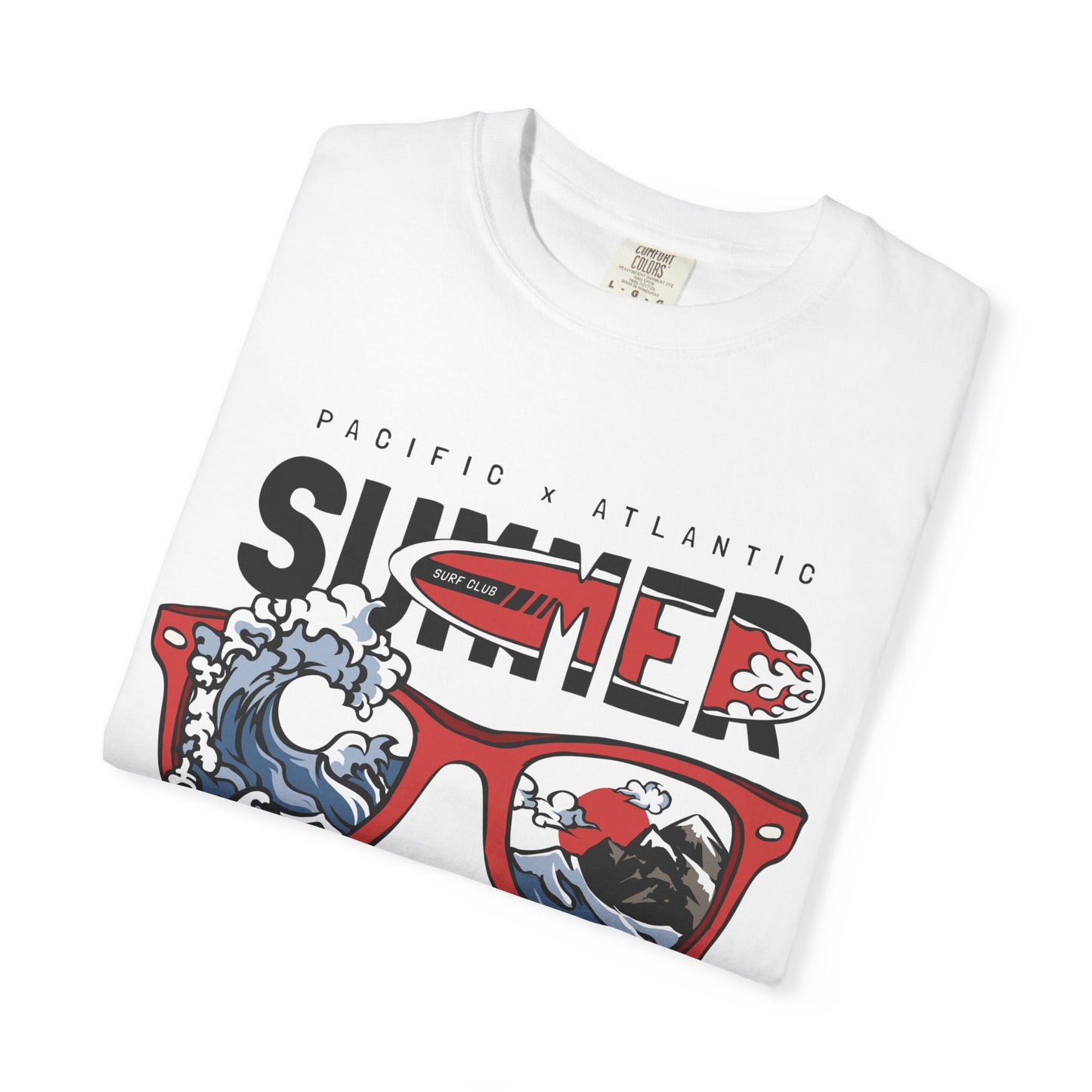 Summer Beach Crew T-Shirt | Graphic Tee, Beachwear, Vacation Shirt, Summer Gift, Unisex Apparel