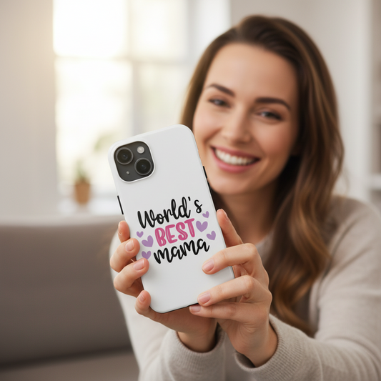 World's Best Mama Tough Phone Case - Durable & Stylish Gift for Moms