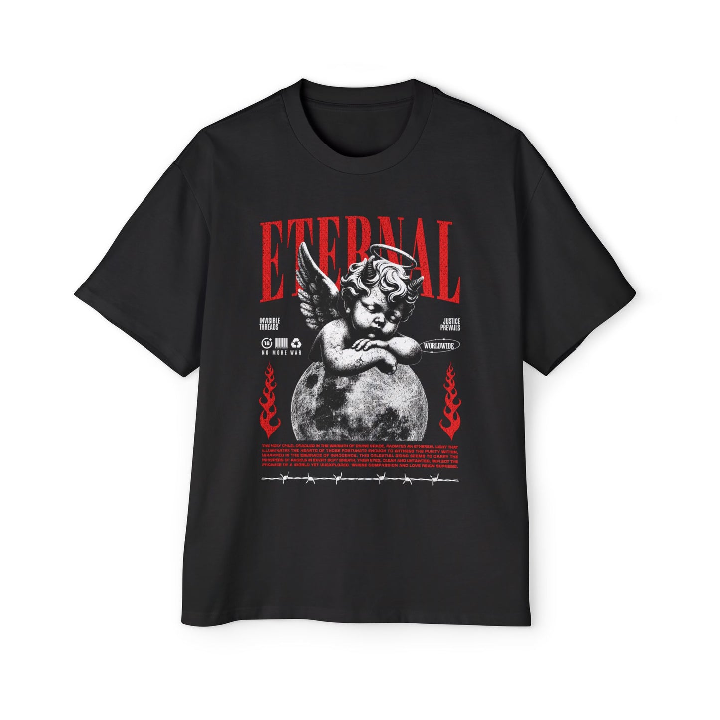 Eternal Graphic Men's Heavy Oversized Tee