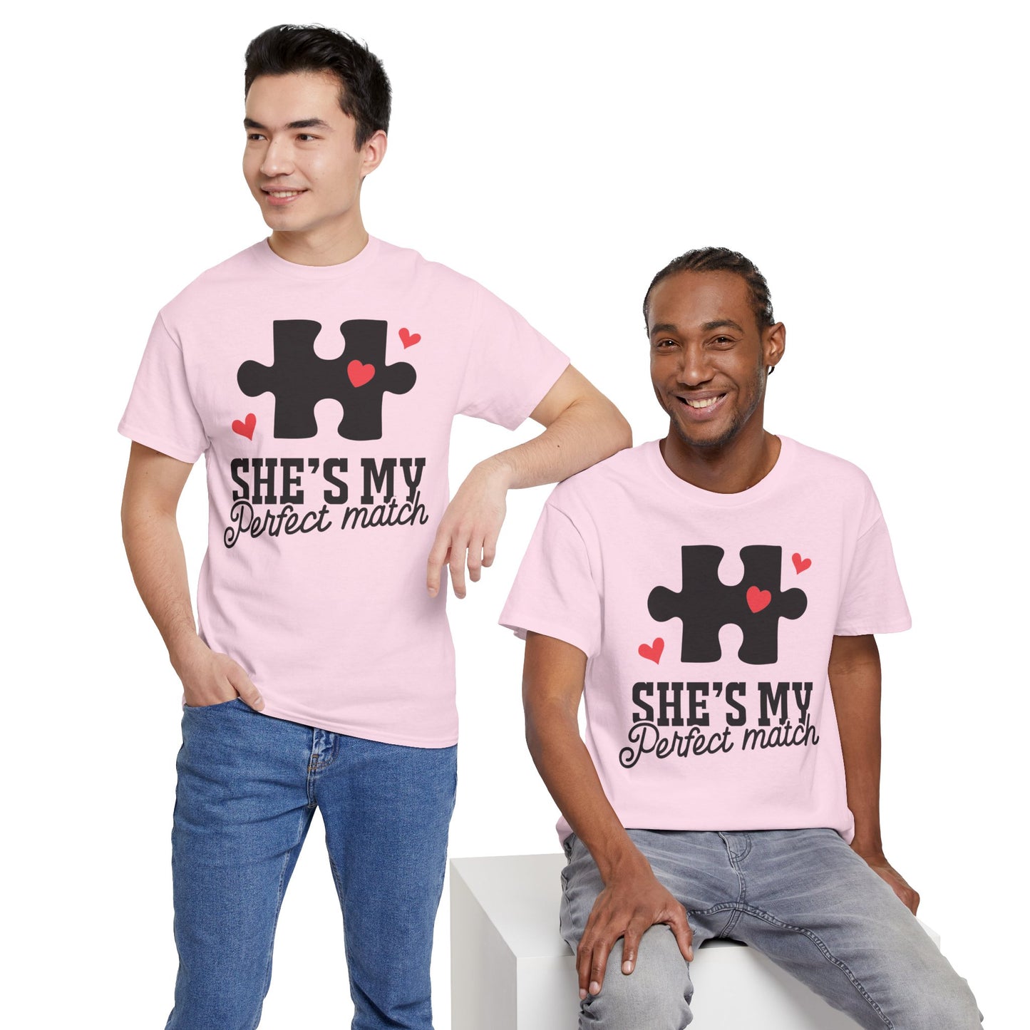 She's My Perfect Match Matching Valentines Day Shirt