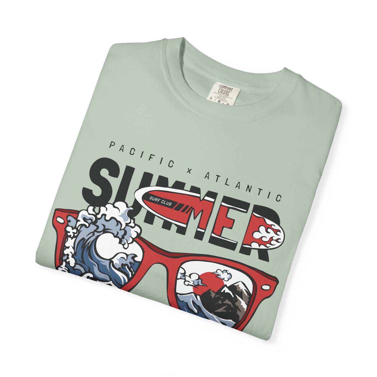 Summer Beach Crew T-Shirt | Graphic Tee, Beachwear, Vacation Shirt, Summer Gift, Unisex Apparel