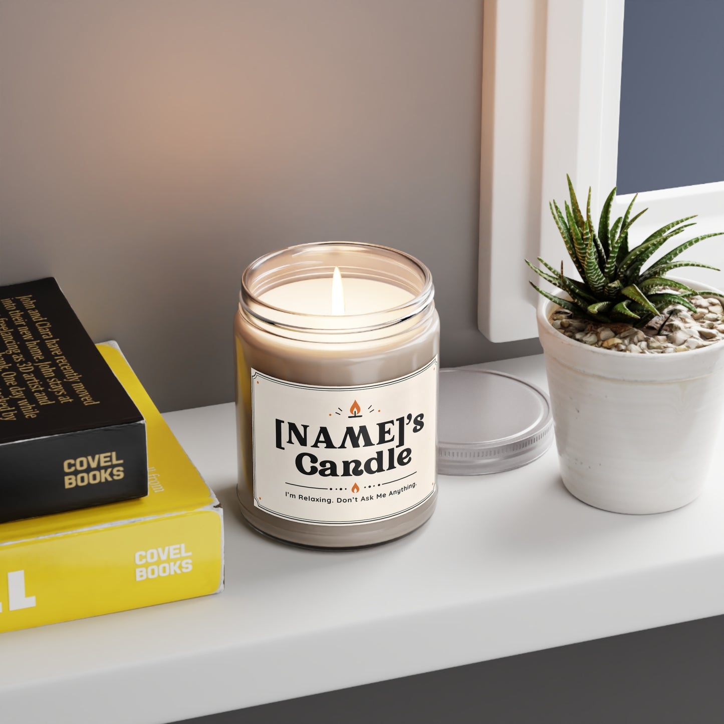 Personalized “[NAME]’s Candle” – Funny Scented Candle, Relaxation Gift