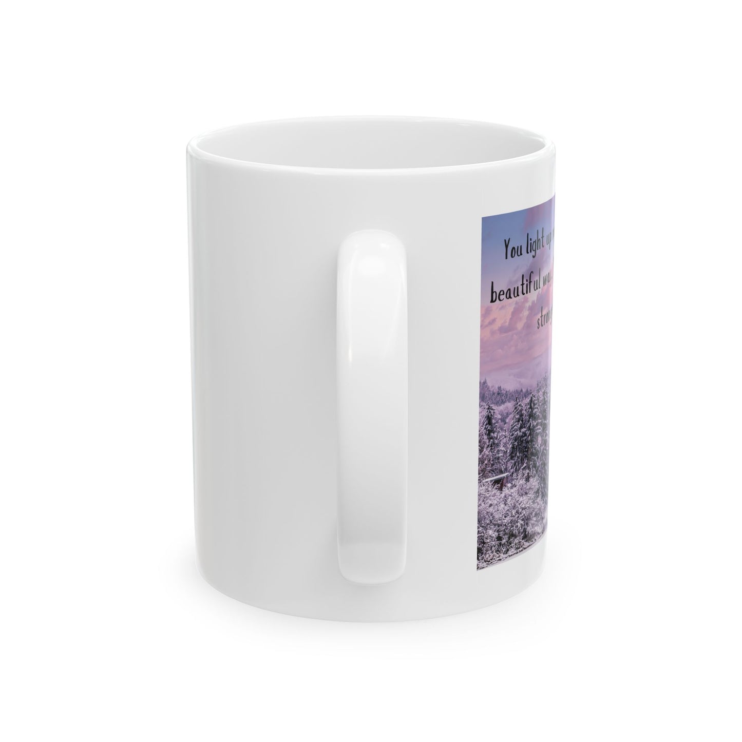 You Light Up My World - Cozy Winter Love Mug (11oz)