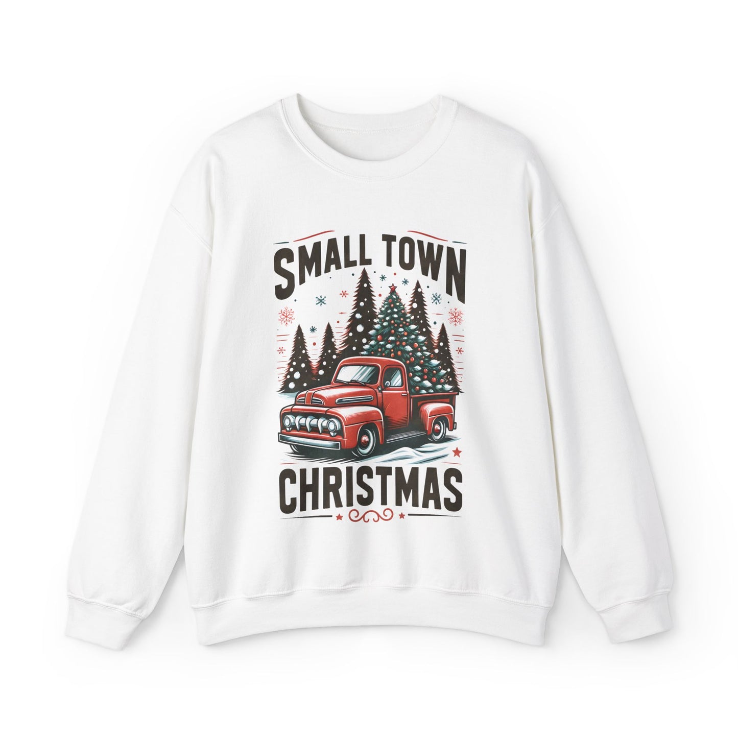 Small Town Christmas Unisex Sweatshirt