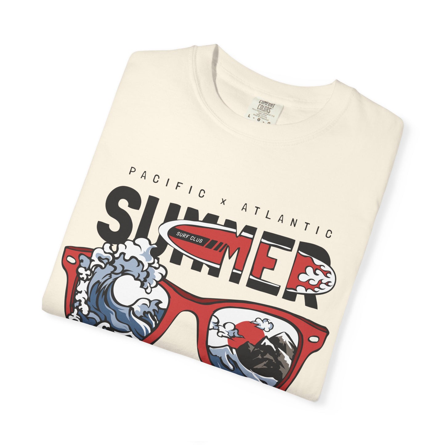 Summer Beach Crew T-Shirt | Graphic Tee, Beachwear, Vacation Shirt, Summer Gift, Unisex Apparel