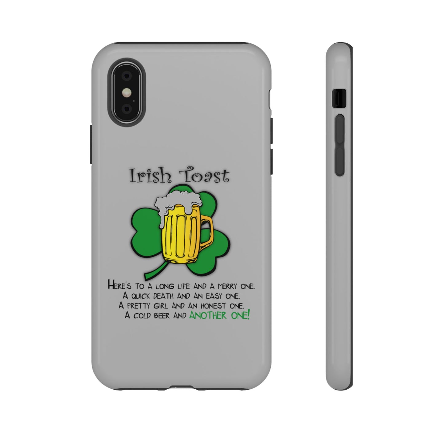 Irish Toast Beer Mug Phone Case - Tough, Fun, St. Patrick's Day Gift