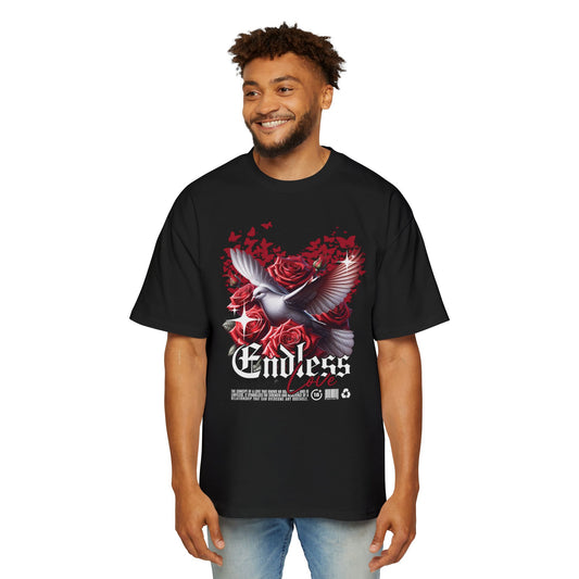 Endless Love Graphic Men's Heavy Oversized Tee