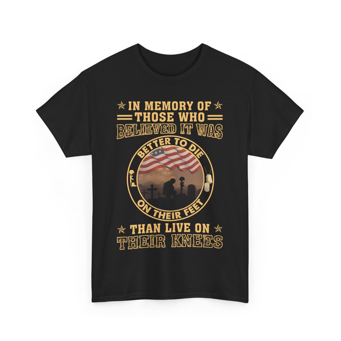Valor Over Surrender - In Their Memory Memorial Day T-Shirt
