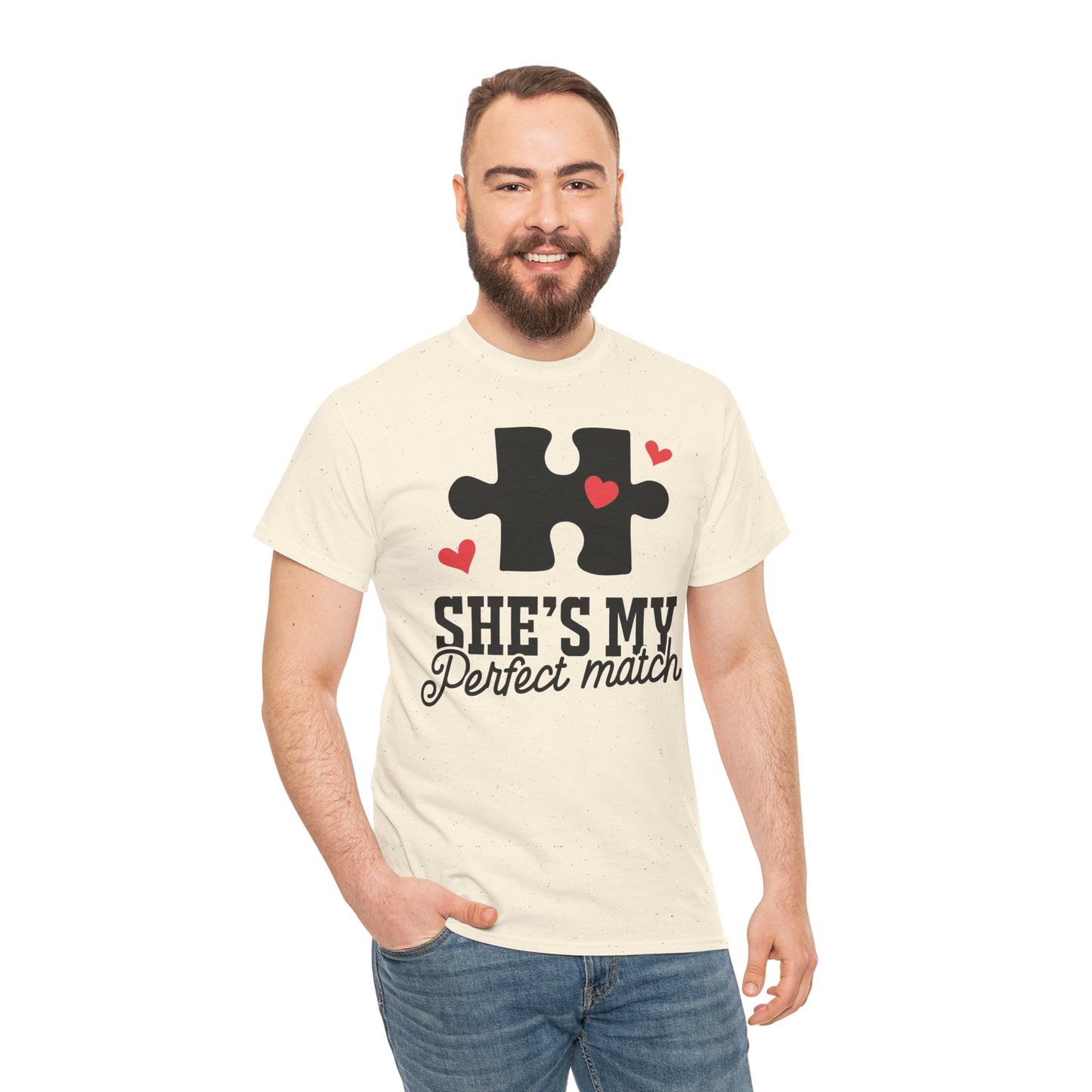 She's My Perfect Match Matching Valentines Day Shirt