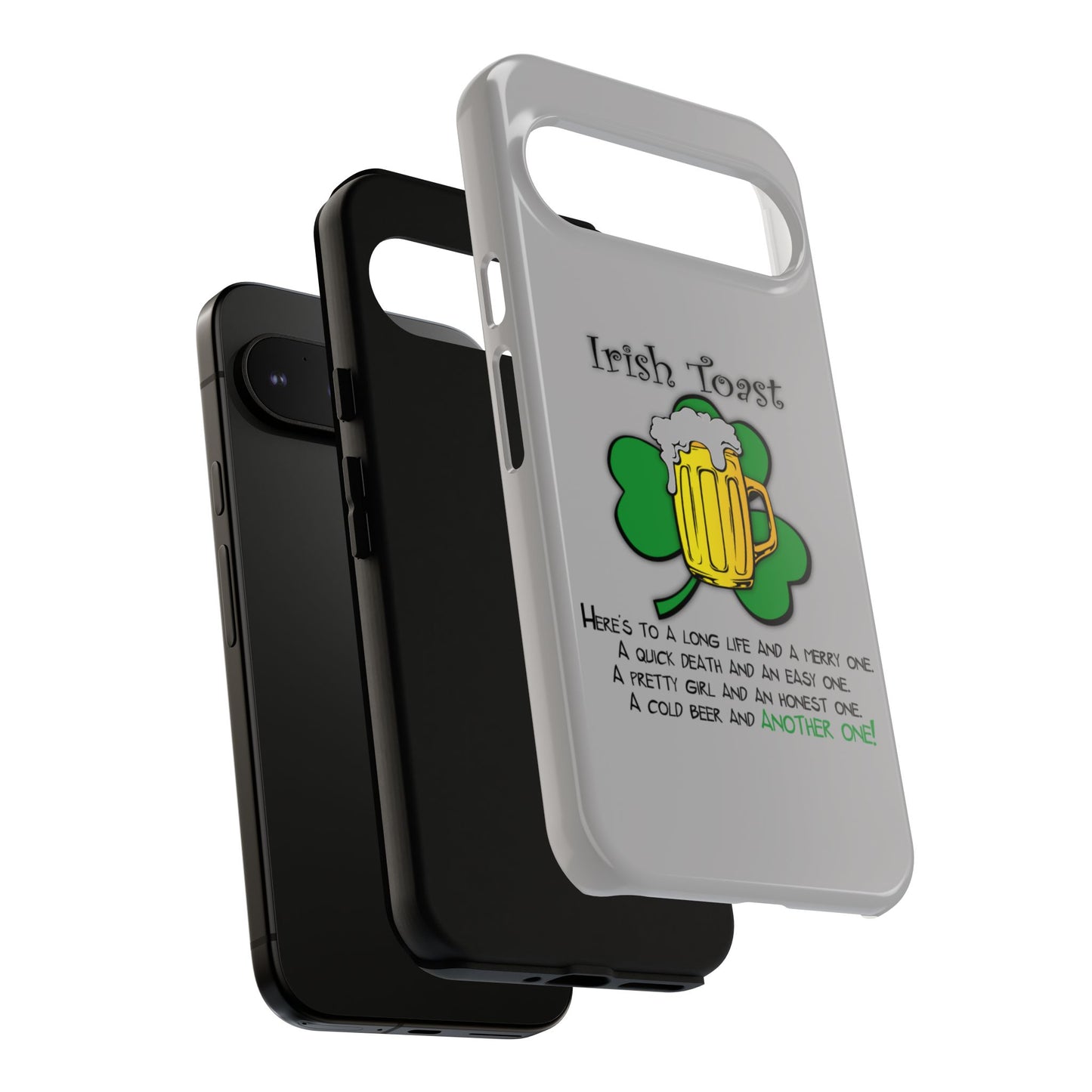 Irish Toast Beer Mug Phone Case - Tough, Fun, St. Patrick's Day Gift