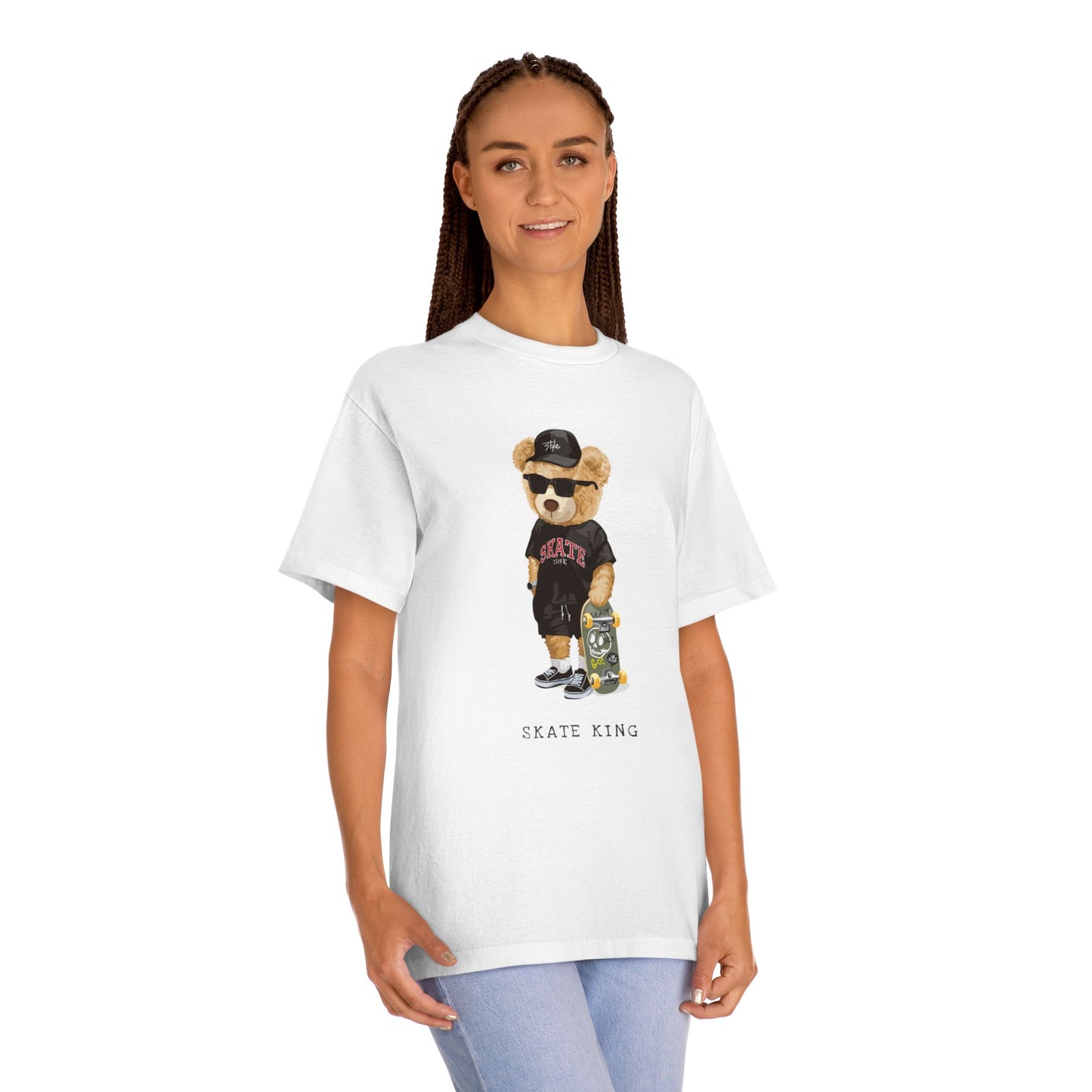 Skate King Teddy Bear Graphic Unisex Classic Tee