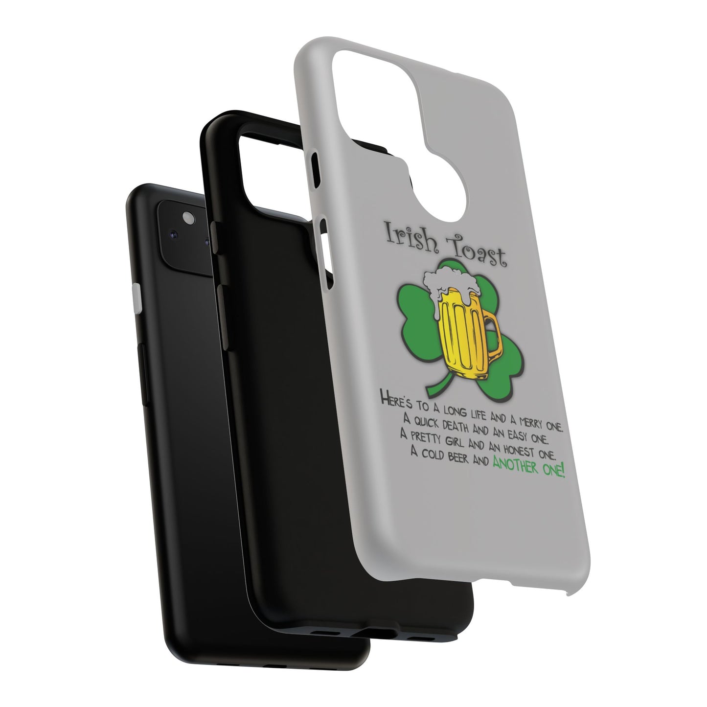 Irish Toast Beer Mug Phone Case - Tough, Fun, St. Patrick's Day Gift