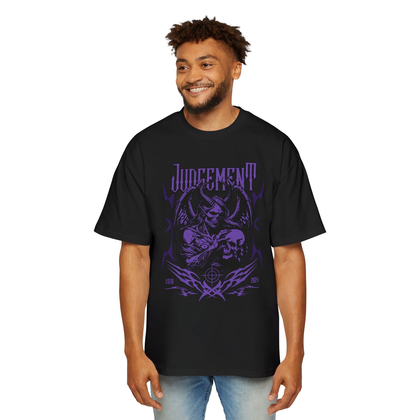 Punishment Graphic Men's Heavy Oversized Tee