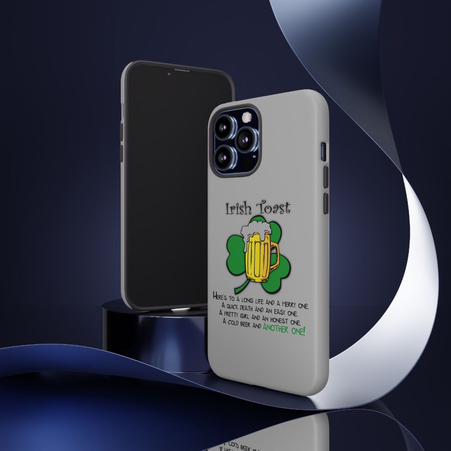 Irish Toast Beer Mug Phone Case - Tough, Fun, St. Patrick's Day Gift