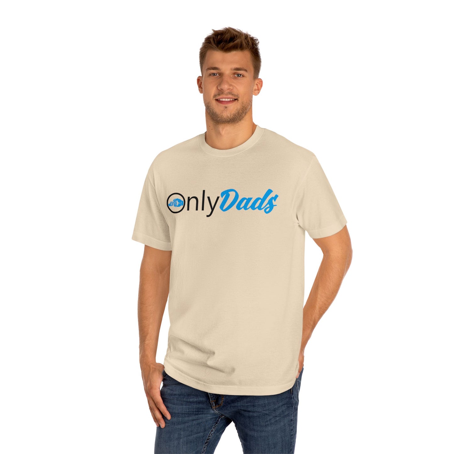 OnlyDads Unisex Classic Tee - Perfect Gift for Father's Day and Dad Celebrations