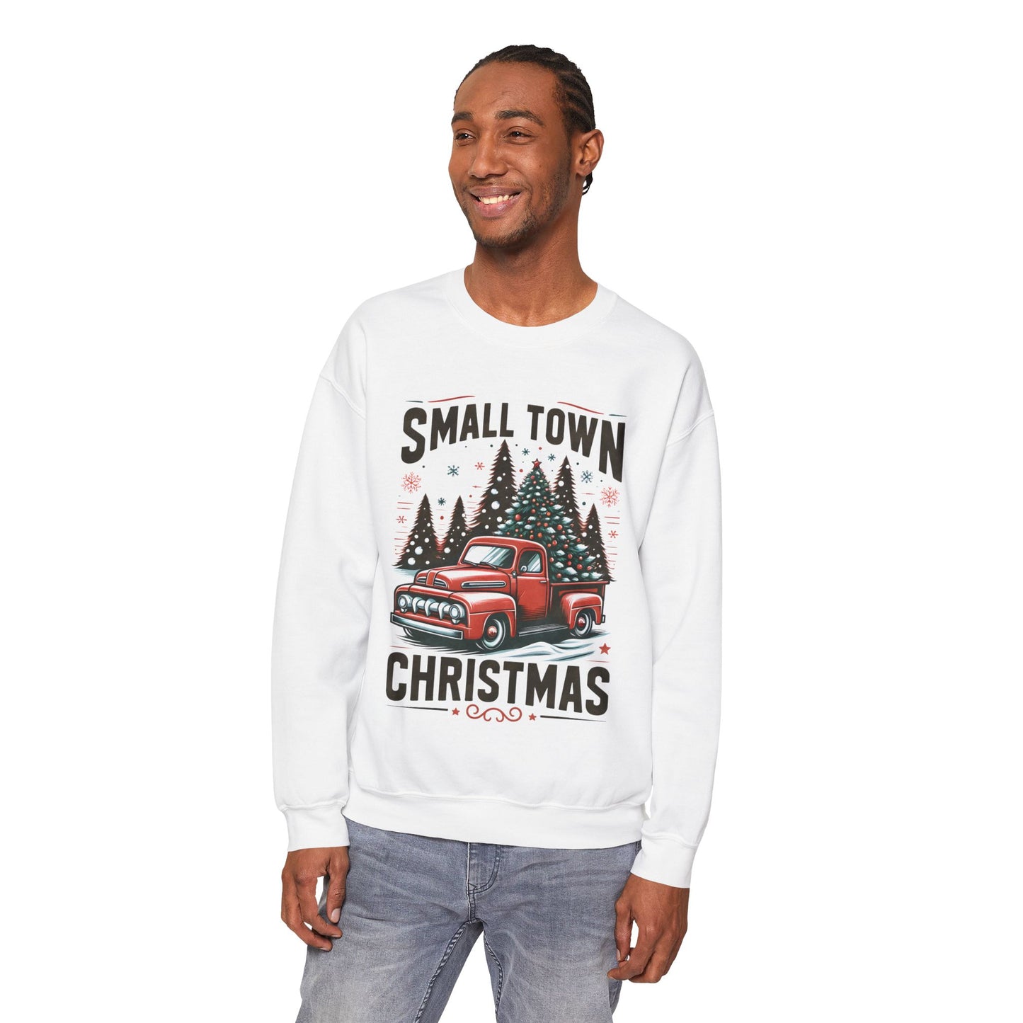 Small Town Christmas Unisex Sweatshirt