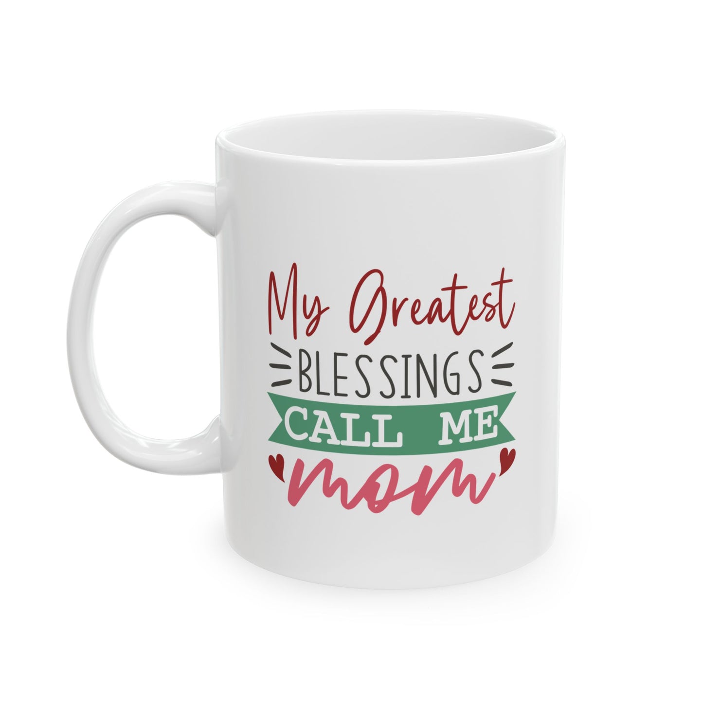 Sweetest Mom Ceramic Mug - Perfect Gift for Mother's Day, Birthday & More