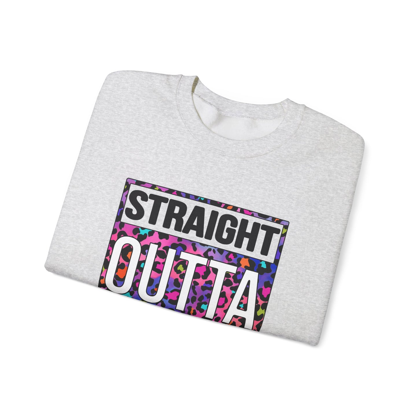Straight Outta Patience Sweatshirt for Moms | Cozy Unisex Crewneck