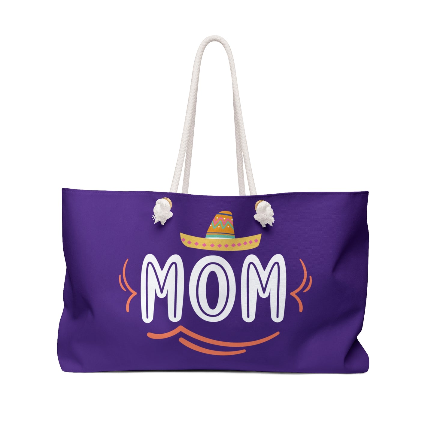 Fun Fiesta Mom Weekender Bag - Perfect for Travel & Celebrations