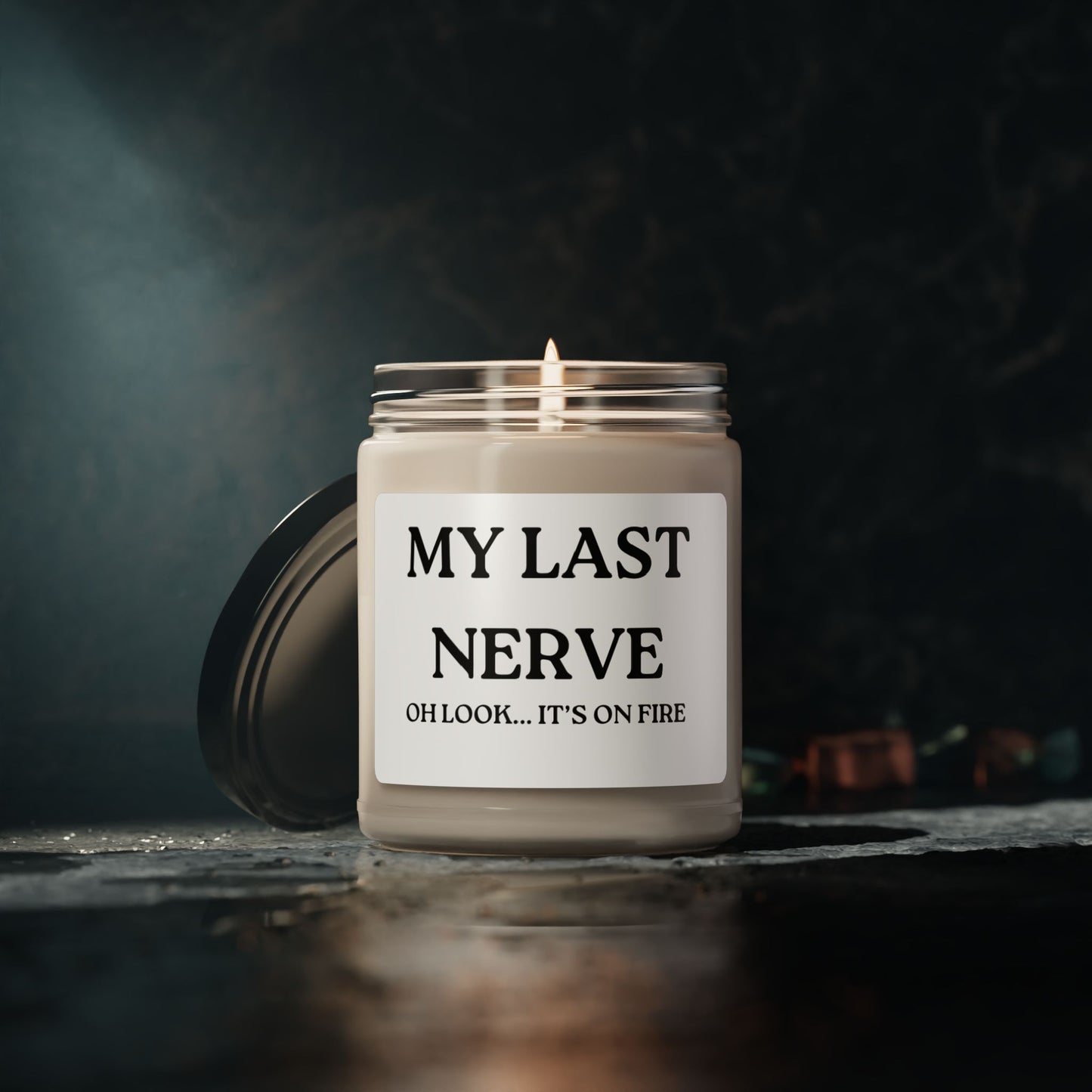 My Last Nerve Scented Soy Candle, 9oz