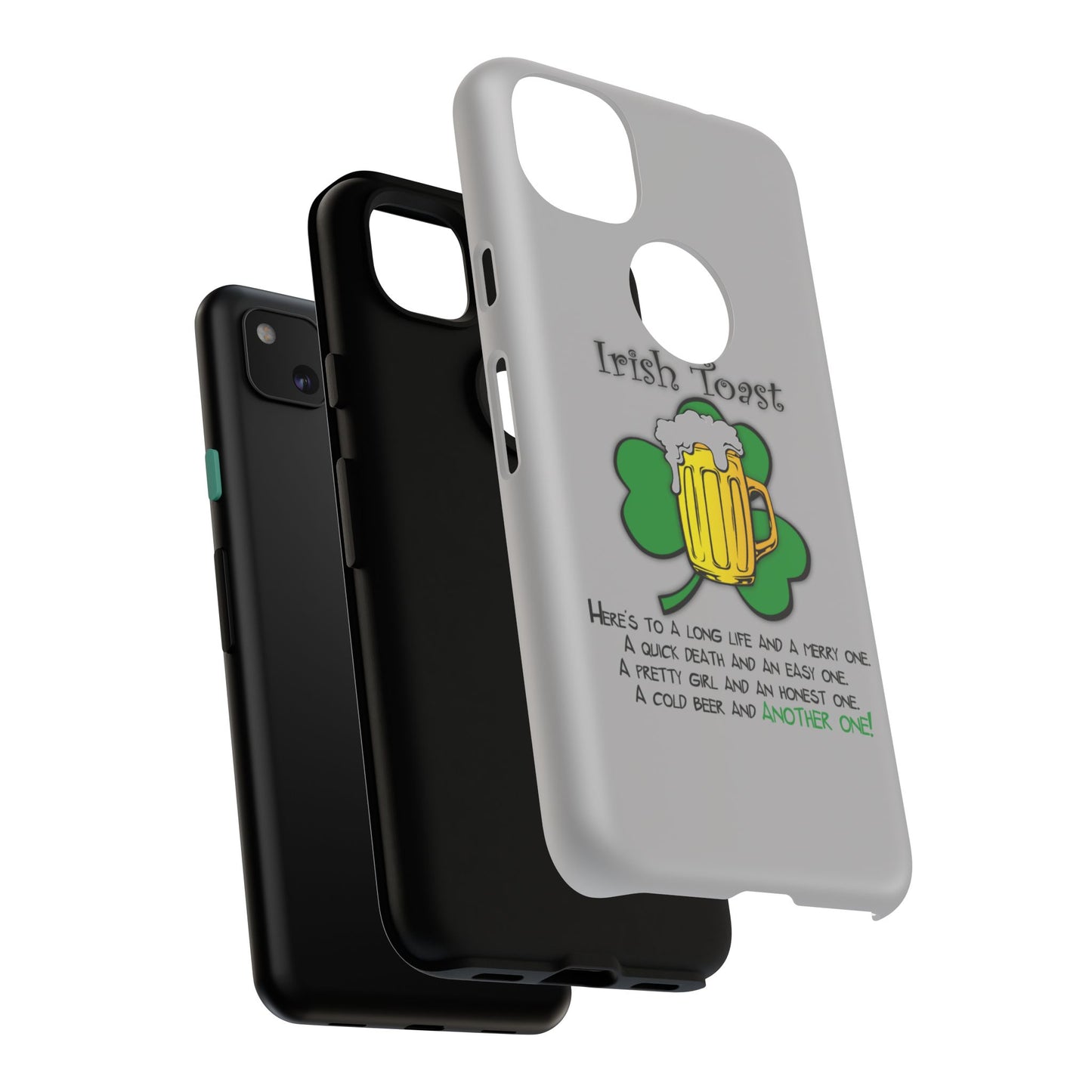 Irish Toast Beer Mug Phone Case - Tough, Fun, St. Patrick's Day Gift