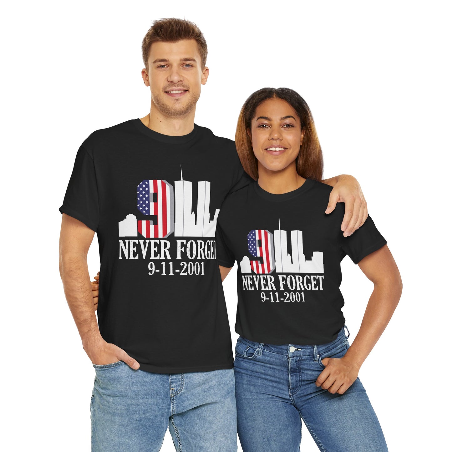 911 Never Forget Unisex Heavy Cotton Tee, Commemorative T-Shirt, September 11th Remembrance, Memorial Day Apparel, Patriot's Day Tee, [...]