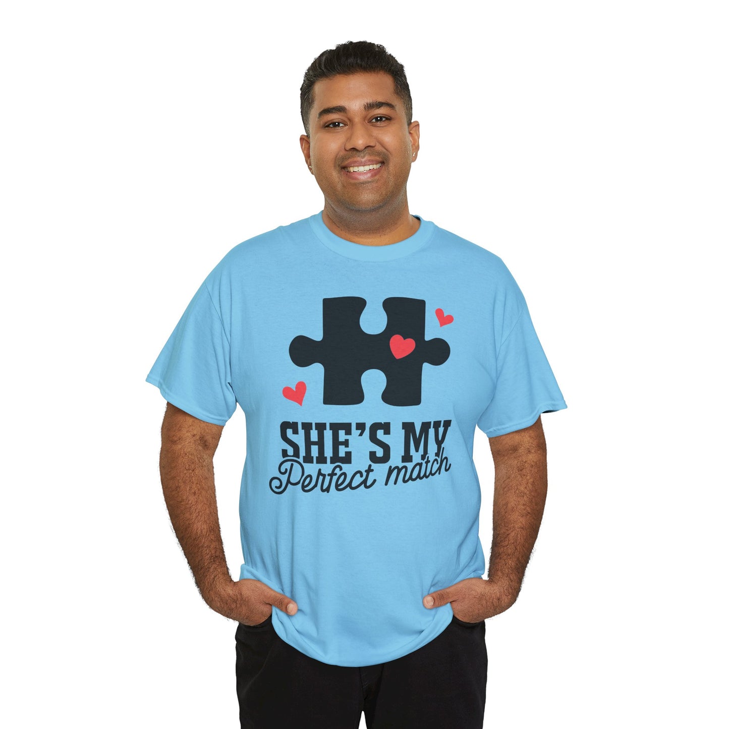 She's My Perfect Match Matching Valentines Day Shirt