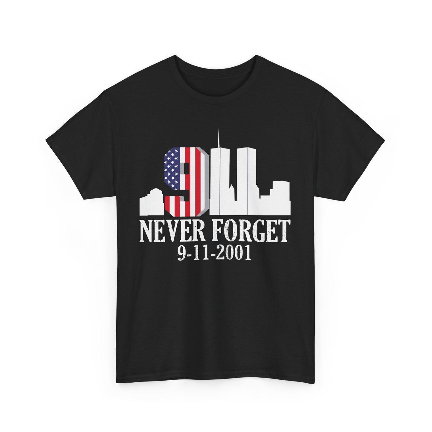 911 Never Forget Unisex Heavy Cotton Tee, Commemorative T-Shirt, September 11th Remembrance, Memorial Day Apparel, Patriot's Day Tee, [...]
