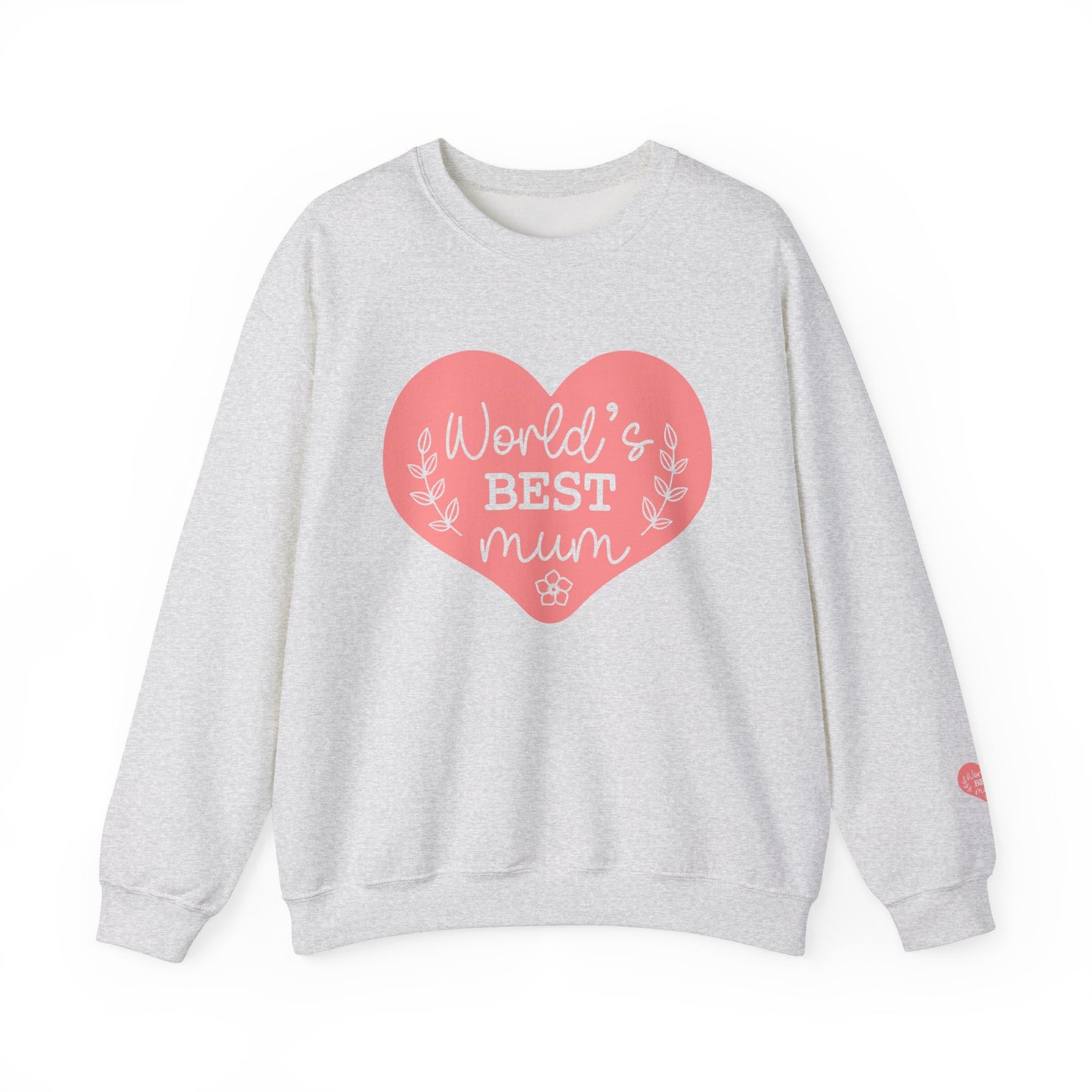 World's Best Mum Crewneck Sweatshirt | Unisex Heavy Blend™ | Perfect Gift for Mother's Day